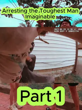 Arresting the Toughest Man Imaginable Part 1 #cops ##police #policeoftiktok #usa #fyp#policeofficer #copsoftiktok #viral#copstoday362 