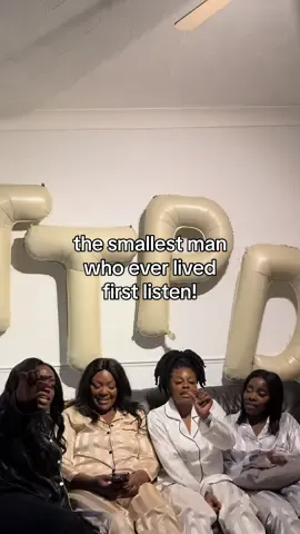 the smallest mam who ever lived first listen! 🙊🤏🏾 @Lola @vivyene6 @Ore 💫  @Taylor Swift @Taylor Nation 🫶🏾 #swifttok #tsttpd #ttpd 