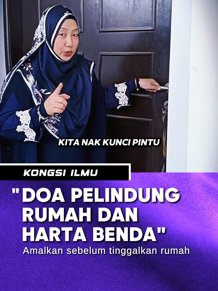 Doa Pelindung Rumah ni Kak Niesa dah amalkan sekian lama. Semoga kita semua dalam lindungan dan jagaan Allah Yang Maha Melindung dan Yang Maha Menjaga - Allahumma Ameen #doa #doapelindung #jagarumah #jagadiri #amalandoa #aniesakahir #jagadirijagaotakjagahatijangankoyak