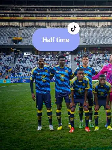 HALF TIME | City in the lead! 😬💪 💙 1-0 🔰 #Football #Soccer #CapeTownCity #iamCityFC #SportsOnTikTok 