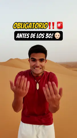 Cosas que hacer antes de los 30 👴🏻🏄‍♂️ . Se que hay miles de planes más, pero de todas las cosas que hemos hecho, estos son nuestro top 5 viajes que hacer antes de los 30!