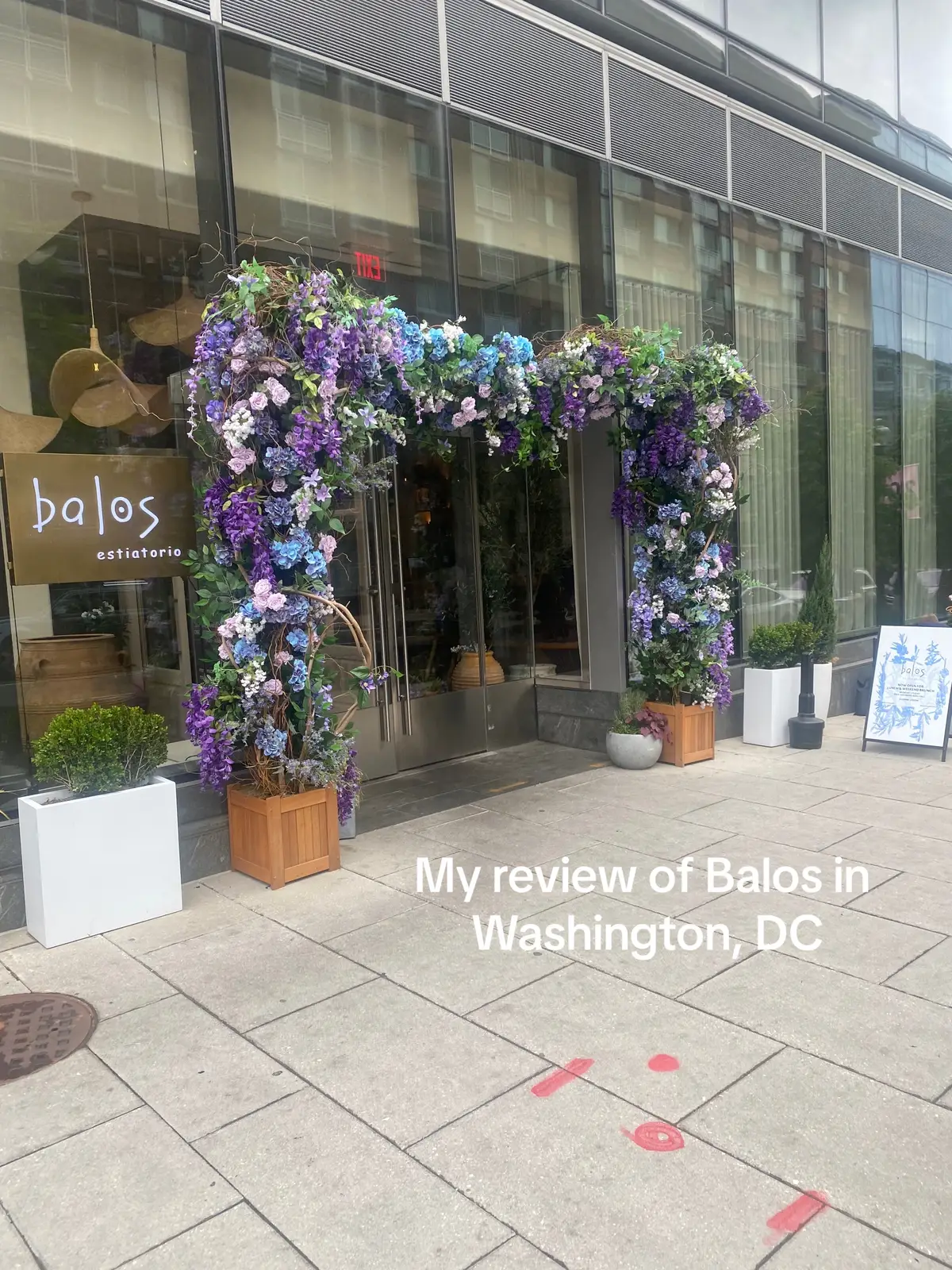 I tried Balos, a new Mediterranean restaurant in DC! My dinner res was pretty early to make it to an event after so I missed out on the napkin throwing and DJ. #balos #dcrestaurants #washingtondc #blackgirltok 