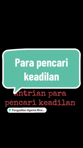 keadilan tidak cukup hanya di diskusikan saja tapi butuh di perjuangkan, semangat para pencari keadilan....  #pengadilanagama #pengadilannegeri #muaraenim #prabumulih #sumatraselatan #palembangtiktok #advokat #hukum #pengacara #mahkamahagung #menkopulhukam #fyp #fypシ 