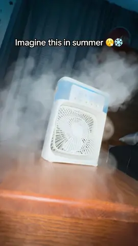 This will be perfect for summer! 🥵💨❄️ #fyp #Summer #trending #portable #fan #gadget #foryou #TikTokMadeMeBuyIt 