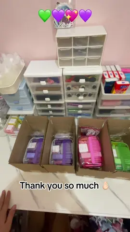 TYSM 🫶🏻 @yehsreH🍫💜 @Ms. L💖 @MJ Racal💜 @Kim HP💚 Available na ulit in 7 colors! ❤️💙💜💖🖤💛💚 click the yellow basket to checkout ⬇️ #fyp #hygienekit #packwithmeasmr #pwm #hygiene #fypシ
