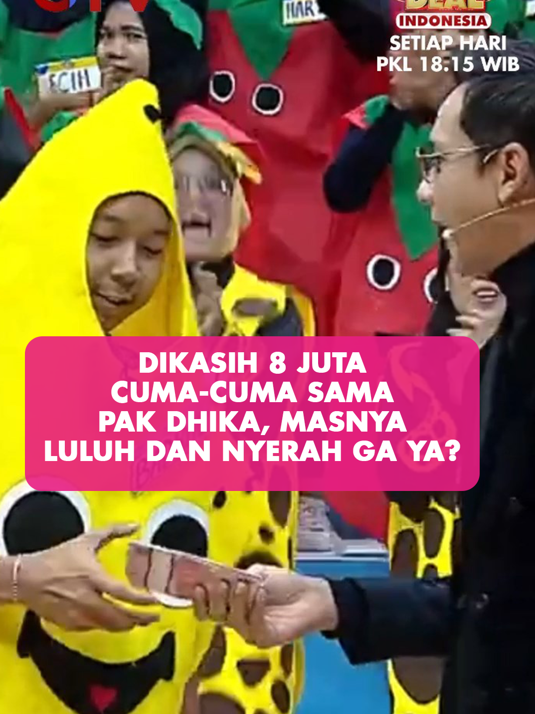 Kira-kira kalau kamu jadi masnya, milih lanjut tebak harga motor atau ambil 8 juta cash ajaaa! #superdealgtv #superdealindonesia #gameshow #andhikapratama #gtv #fyp