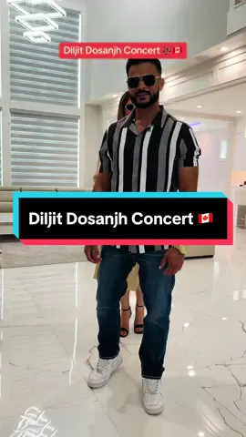 Diljit Dosanjh Concert 🇨🇦 #diljitdosanjh #viral #fypシ #foryoupage #canada #husbandwife #punjabi 