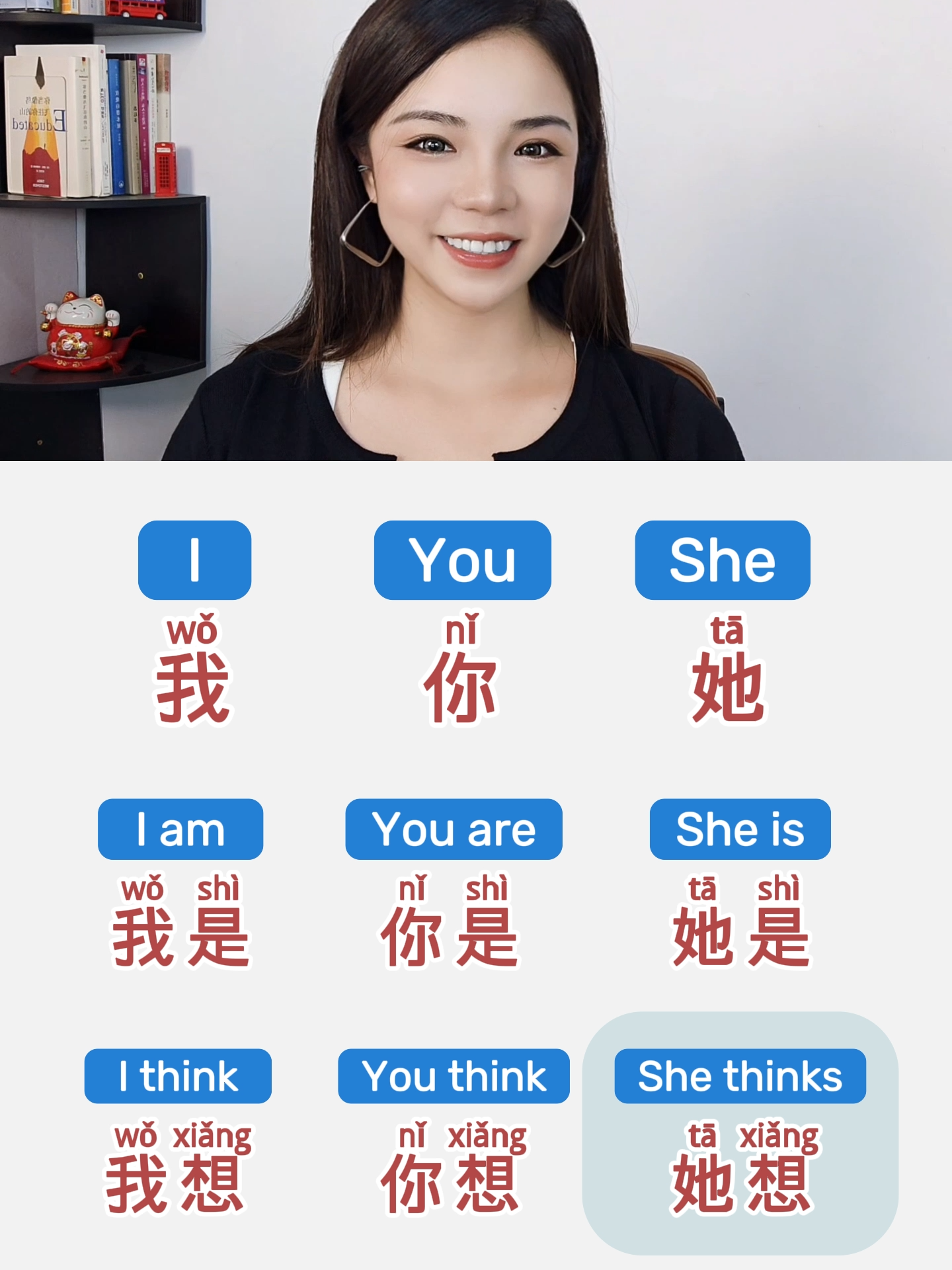 Chinese Pronouns and Verbs, let's go!  #learnchinese #languagelearning #chinese #mandarin #chineseteacher #chineselearning #learnmandarin #chineseforbeginners #learnchineseonline #mandarinforbeginner #learnchineseonline #chinesepinyin #learnmandarinforbeginner #pinyin