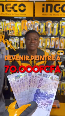🔥PROMOTION🔥 Profitez de la gratuité de tous les outils de peintre ci-joints du 27 AVRIL AU 9 MAI 2024,  à seulement 70.000 FCFA 🎉🎉 ▪️ STATION DE PEINTURE 450W ▪️ RLX PEINTURE (MUR INTERNE) 100MM-4