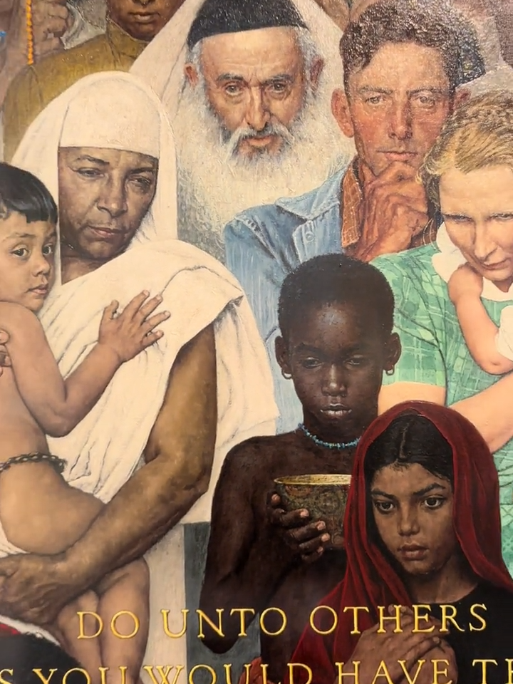 Remarkable details in Norman Rockwell's 