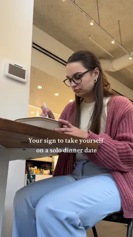Treat yourself to a solo date and show yourself some love #selflove #romanticizeyourlife #alonetime #solodate 