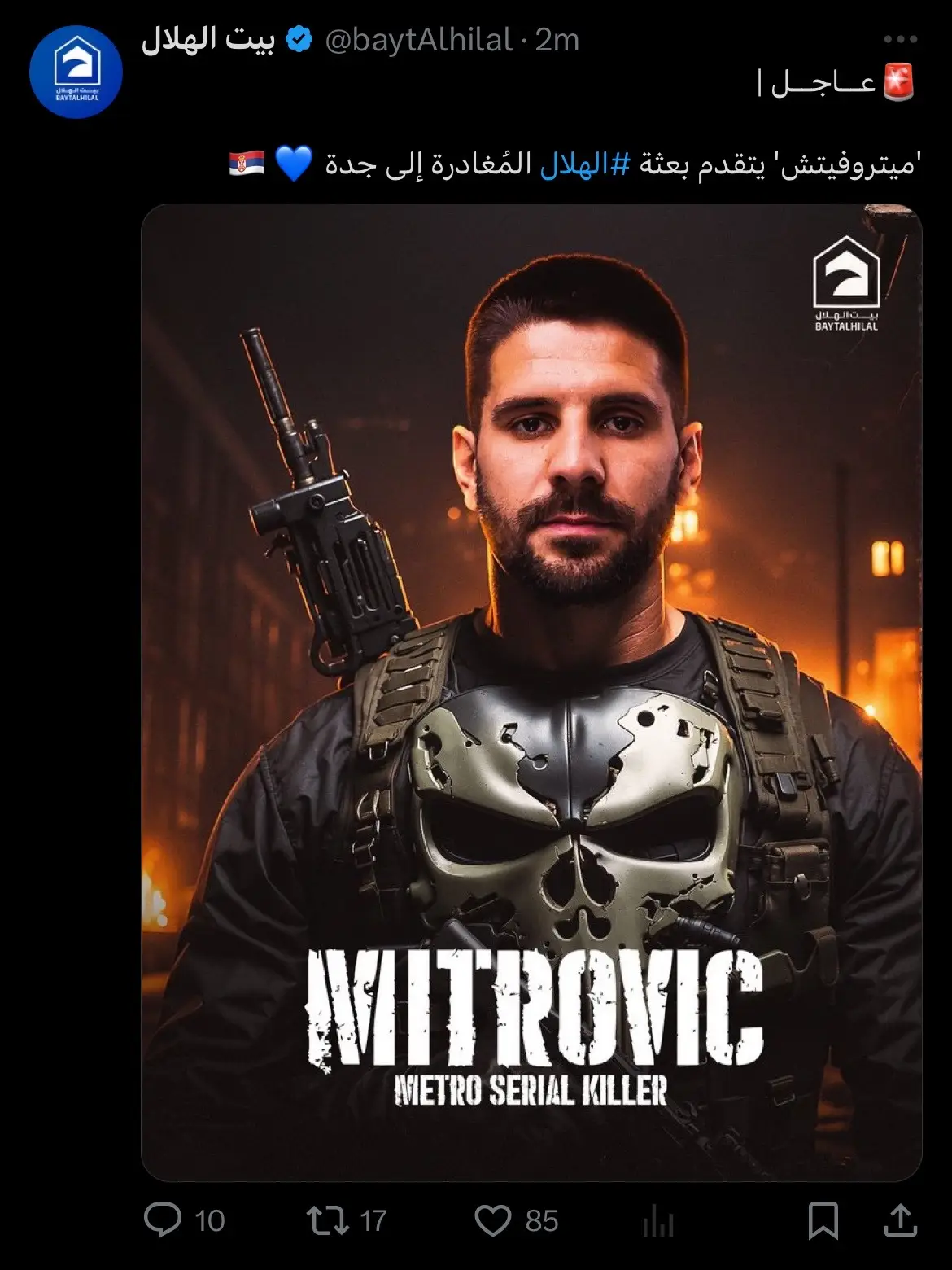 #maiamlao #alhilal #alhilalfc ‏ #Mitrović #aleksandarmitrović #الهلال #ميتروفيتش 