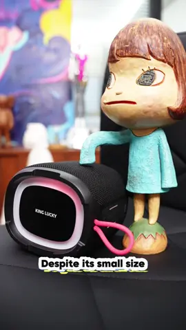Help us! This speaker is on clearance. I swear you won’t regret buy it, it’s the best one in the same price range. If not, I will call you daddy!#speakerbluetooth #bluetoothspeaker #protablespeaker #karaokemachine #waterproofspeaker 