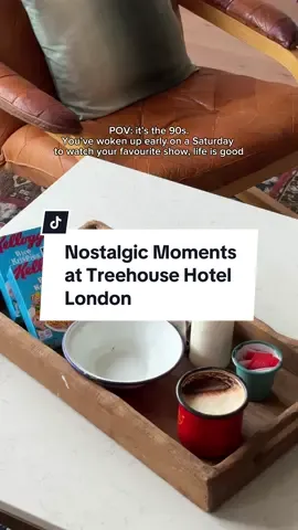 90s kids will know the feeling. 🥣 🎞️ #90snostalgia #90skidswillremember #90s #LondonHotels #Nostalgia 