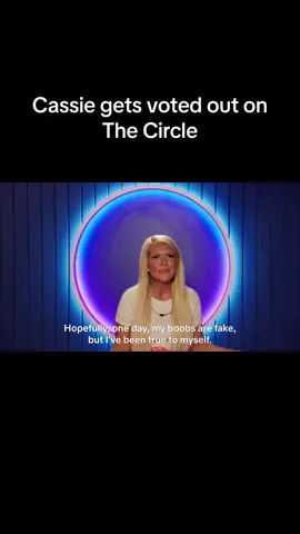 Cassie's goodbye message to The Circle members #TheCircleNetflix #realitytv 