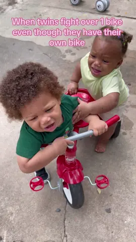 For those of you eating me up in the comments on my last video…No, I dont have a favorite; yes, I tell my son NO and redirect him to other options; yes, I have more than one bike and they still fight.  #twinmom #twosetsoftwins #motherhood #4under2 #momofmultiples #sharingiscaring #sharinggoeswrong 