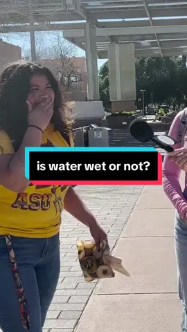 is water wet or not? #fyp 