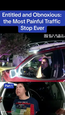 Entitled and Obnoxious: the Most Painful Traffic Stop Ever