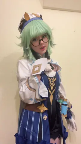 I look so cutie core! I love this cosplay!! (Im not wearing the accessories right) #sucrose #sucrosegenshinimpact #sucrosecosplay #sucrosegenshin #GenshinImpact #genshin #genshinimpactcosplay #cosplay #cosplayer #fyp #foryou 