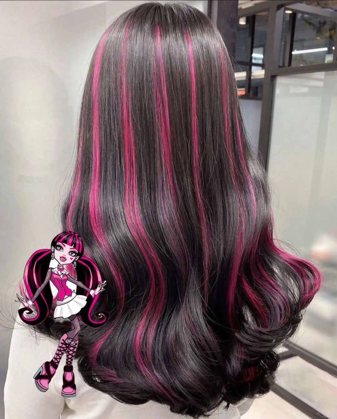 monster high hair #monsterhigh #hair #foryou #aesthetic #vibe #viral #goals #beauty #fyp 