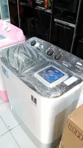 mesin cuci aqua 2 tabung kapasitas 7kg dengan pilihan 3 warna😍😍 📍Jl.Ahmad Yani No.27 Mintaragen, Tegal #merbabuelektroniktegal #merbabuelektronik #tegal #viralvideo #infotegalhits 