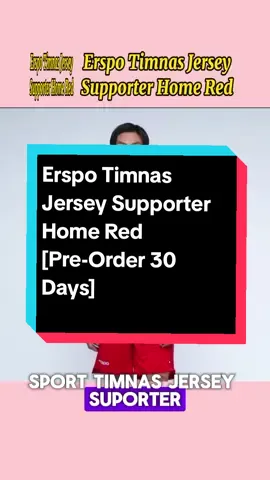 Erspo Timnas Jersey Supporter Home Red#jersey #timnas 
