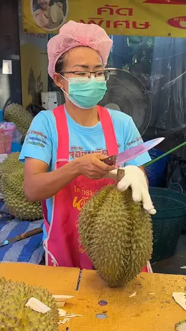 Big Durian! Durian Cutting Skills - Fruits Cutting Skills - Thai Street Food Price :  Location : Airplane Night Market in Bangkok ▶ https://goo.gl/maps/nJCt7Bo2WniLDahH9  #fruits #tiktokfood 