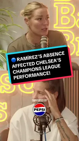 🔵 Ramírez's absence affected Chelsea’s #UWCL performance against Barcelona! 🎙️ @fara4williams & Emma Byrne discuss how Chelsea struggled to adapt without Ramírez on the Boots, Balls & Bras’ Women’s Champions League Special supported by @Pepsi Max UK  🎥 Watch the Chelsea vs Barcelona segment now on the @FIVEUK YouTube Channel! Full episode is out now- Link in bio🎧 #AD #ThirstyForMore #PepsiMAX . . #bbbpod #fiveuk #chelseafcw #chelsea #barcelona #alexiaputellas #lucybronze #aitanabonmati #erincuthbert #keirawalsh #laurenjames #emmahayes #championsleague #WomensFootball #woso #wofo 