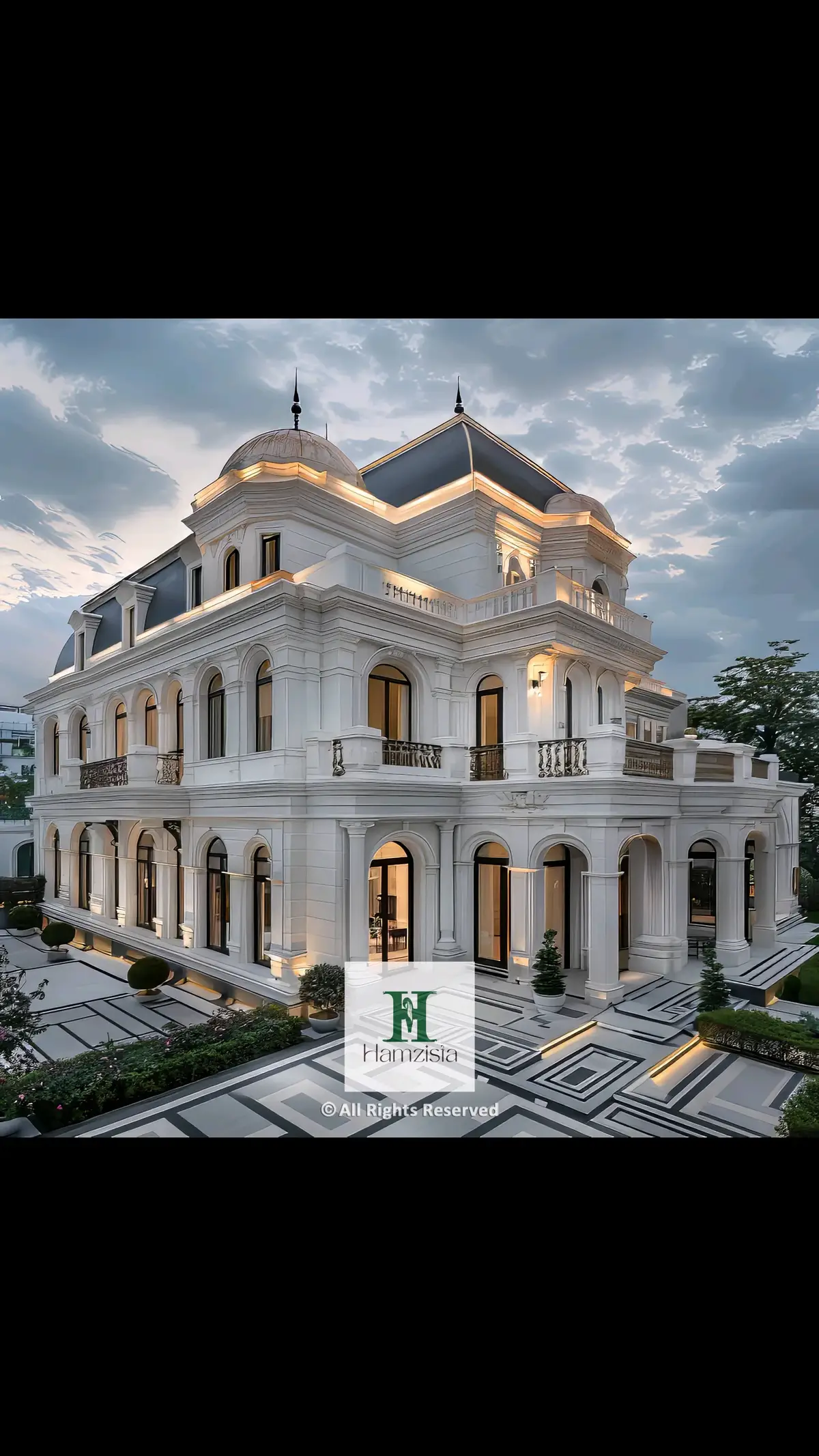 Renaissance Royale Villa - Embodying Grandeur, Capturing History . . . . . . . . . . #interiordesign #luxury #Architect #realestate #hamzista 