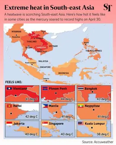 This is not what I meant when I said I hope things heat up between us 😮‍💨😭 #sgnews #hot #weather #climate #globalwarming #sea #asia #southeastasia 