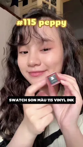 Vinyl Ink màu 115 nhẹ nhàng #maybelline_vn #thuvienmakeup 