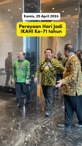 Sobat MA, Puncak Peringatan HUT ke-71 Ikatan Hakim Indonesia (IKAHI) dengan mengambil tema 