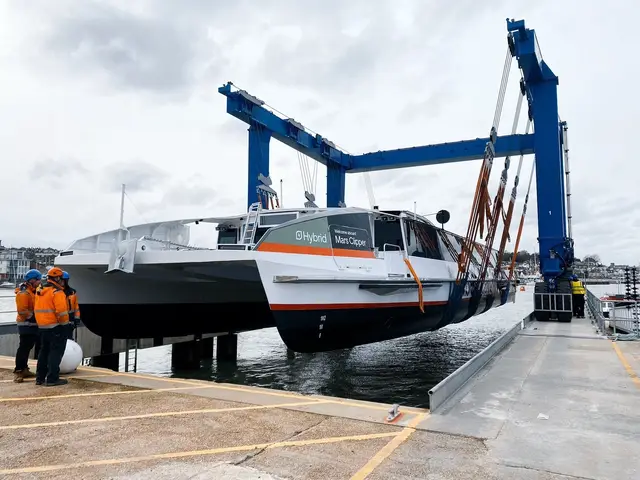 🚀 Mars is on the horizon! 🌌 Here's a sneak peek of Mars Clipper, our latest hybrid vessel.  She's set to join Earth and Celestial Clipper in London soon.  Any boat enthusiasts out there? 🌊🚢 Tell us in the comments below! #uberboatbythamesclippers #londonsighseeing #mars #riverbus #londoncommute #explorepage #trending #explore #boats #boatenthusiasts 