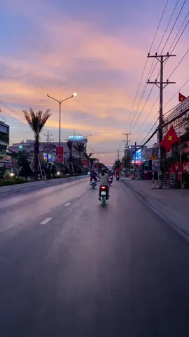 Long Xuyên chiều tà đẹp ngất ngây 💗🛵 #xuhuong #fyp #longxuyen #67angiang 