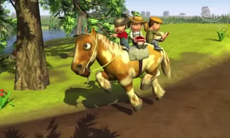 #infanciafeliz #videosparaniños #aventura #tiktokforkids #cancionesinfantiles #elcaballopercheron 