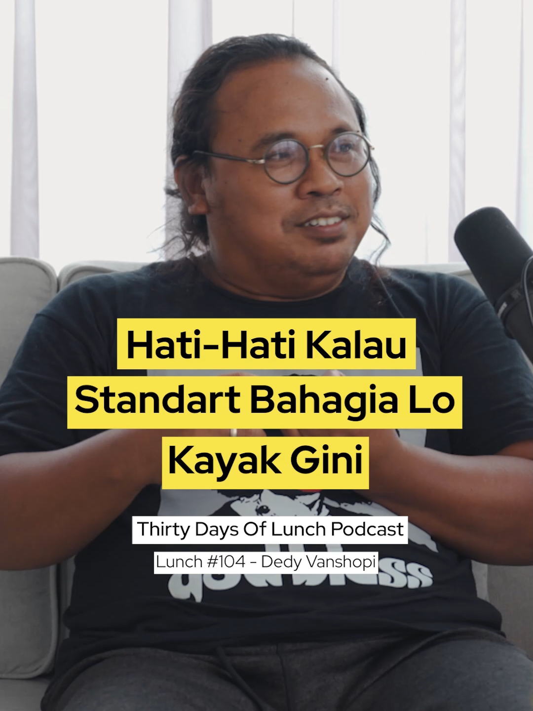 Mau sampai kapan menggantungkan kebahagiaan kamu lewat orang lain? Find your own happiness! Masih banyak insight lain dari romo, tonton lengkapnya di Youtube Channel Thirty Days of Lunch Podcast!  Hosted by: @fellexandroruby@sheggario#underdogstory #thirtydaysoflunch #thirtydaysoflunchpodcastindonesia #podcastindonesia #kehidupandesa #kebahagiaa