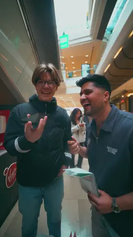 Guess the price to KEEP it! 😎 No way did he phone a friend?! 📱😂 #fyp #foryou #prank #funny #giveback #wholesome #kindness #guesstheprice #surprise #win #xyzbca #viral #mohibsheraz 