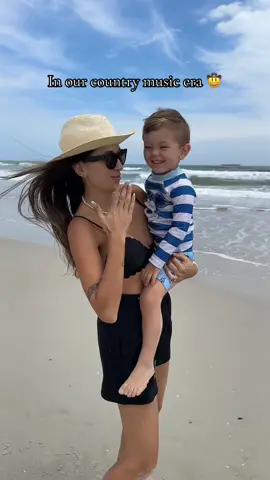 The hat blowing off at the end 😂 #countrymusic #fyp #toddlermom #beachvibes 