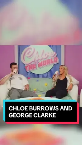 Chloe Burrows and George Clarke talking about bum size😂 #georgeclarke #georgeclarkeey #chloeburrows #chloeburrowsofficial #chloevstheworld #calfreezy #chloevstheworldpodcast #chloevstheworldpod #podcast #youtube #fyp #foryou 