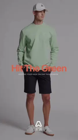 NOW LIVE | Round Three. Inspired by the putting green. Our‘Hit The Green’ collection is designed to see you through the summer months, from the course to the clubhouse.  Discover the third instalment of SS24 now at atsg-golf.com #ATSGgolf #golf #golftiktok #golflife #golfclothes #golfclothing 