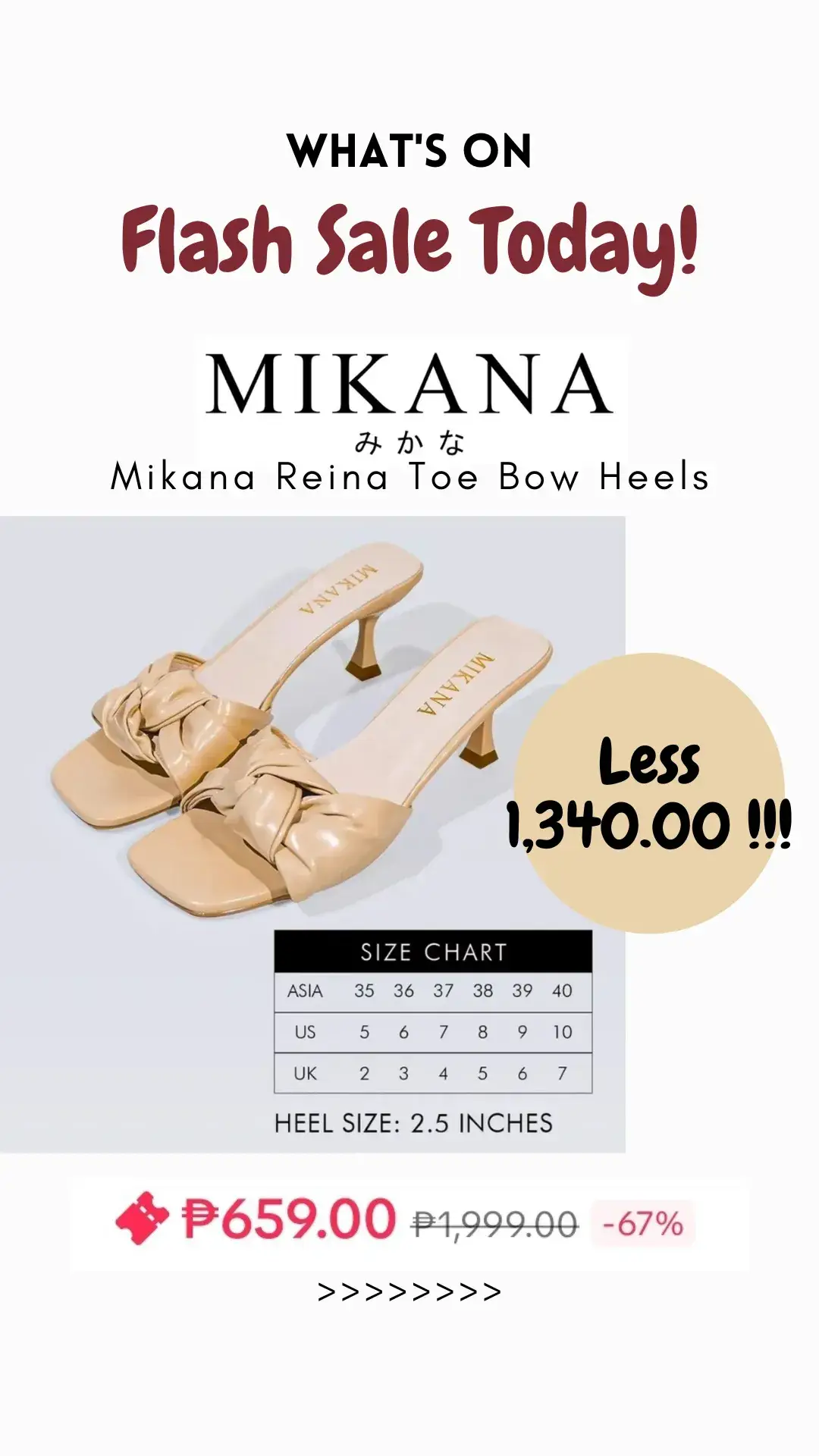 Now is the time to buy those Mikana Heels!!! Run, don't walk!!!  #FashionShoesChallenge #mikana  #mikanajapan  #mikanashoes  #fashionshoeschallenge  #footwear  #officeshoes  #officewear  #heels  #fyppppppppppppppppppppppp #foryou #fypシ゚viral 