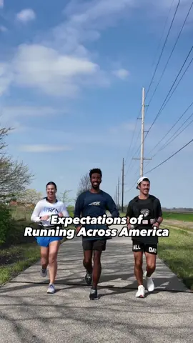What people expect running across america to look like.. #Running #GymTok #runclub #runclubtiktok #runacrossamerica 