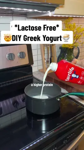 Replying to @alyprice13 🤯 if you’re lactose intolerant, but you want to enjoy the tasty benefits of Greek yogurt then this homemade Greek yogurt just might be your solution 💪🏻 Homemade *Lactose Free* Greek Yogurt Recipe 🍨 Ingredients: 1 Bottle of Fairlife Milk 2-3 tbsp plain Greek yogurt  Add milk to a pot on medium heat, warming it up to 185°F Then set the pot in a cold plunge until the milk cools down to about 90 to 100°F  Add the cooled pot of milk to a warmed, but turned off and unplugged crockpot. Then add about 3 tablespoons of your yogurt into the crockpot, mixing it well. Wrap the crockpot in a towel and leave it undisturbed on the counter for nine hours. (8-10 hours works) After nine hours grab a bowl, set a strainer inside the bowl and a cheese cloth (folded a few times) into the strainer. Pour the regular yogurt from the crockpot into the cheesecloth, then set the strainer and bowl in the refrigerator for another nine hours to strain the liquid out (which increases the protein content and removes the whey). After nine hours, pour your strained yogurt back into a yogurt container and now you have your very own, thick and creamy, homemade and Lactose Free Greek yogurt 🍨✨ *If you’re very lactose intolerant make sure to use lactose free greek yogurt with live and active cultures in it **This Greek Yogurt will contain about 22g Protein per cup!! To Flavor It: Add 1-2 tsp (or as much as your tastebuds tell you) of: Vanilla Extract Maple Syrup per 1c of Greek Yogurt to make the BEST vanilla Greek yogurt youve ever had 🤤🍨🔥 #homemadeyogurt #homemadegreekyogurt #howtomakeyogurt #greekyogurtrecipes #greekyogurtrecipe #plantbasedyogurt #lactosefree #lactosefreeyogurt #lactosefreemilk #homestead #homesteading #narasmith 