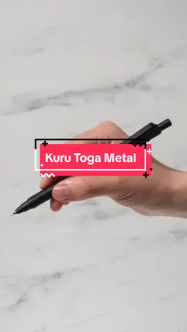 Japan's most popular and advanced mechanical pencil line has just launched a new model, the Kuru Toga Metal. This pencil features unique internal gears that spin the lead, automatically keeping it sharp for consistent, clean lines. This is particularly useful for writing intricate characters, such as those in Japanese. The Kuru Toga Metal is the first in its series to feature a full aluminum body, a metal clip, and a brass pencil tip and eraser cap. The premium textured metal body and grip provide one of the most stable writing experiences, enhanced by a new nib damper on the tip. Equipped with the latest Kuru Toga KS gears and designed for 0.5mm lead, this mechanical pencil stands out for its stunning design and high-quality materials.