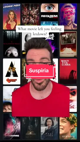 Some movies we expect so much from, and they just leave us feeling letdown. Not every movie is for everyone, and that’s okay. As we figure out our taste in film, some classics just aren’t going to click. For me, both Suspiria films are a great example of this. The original is viewed as a horror classic, and I just don’t get the hype. #movie #horror #movies #cinema #film #cinetok #movietok #horrortok #foryoupage 