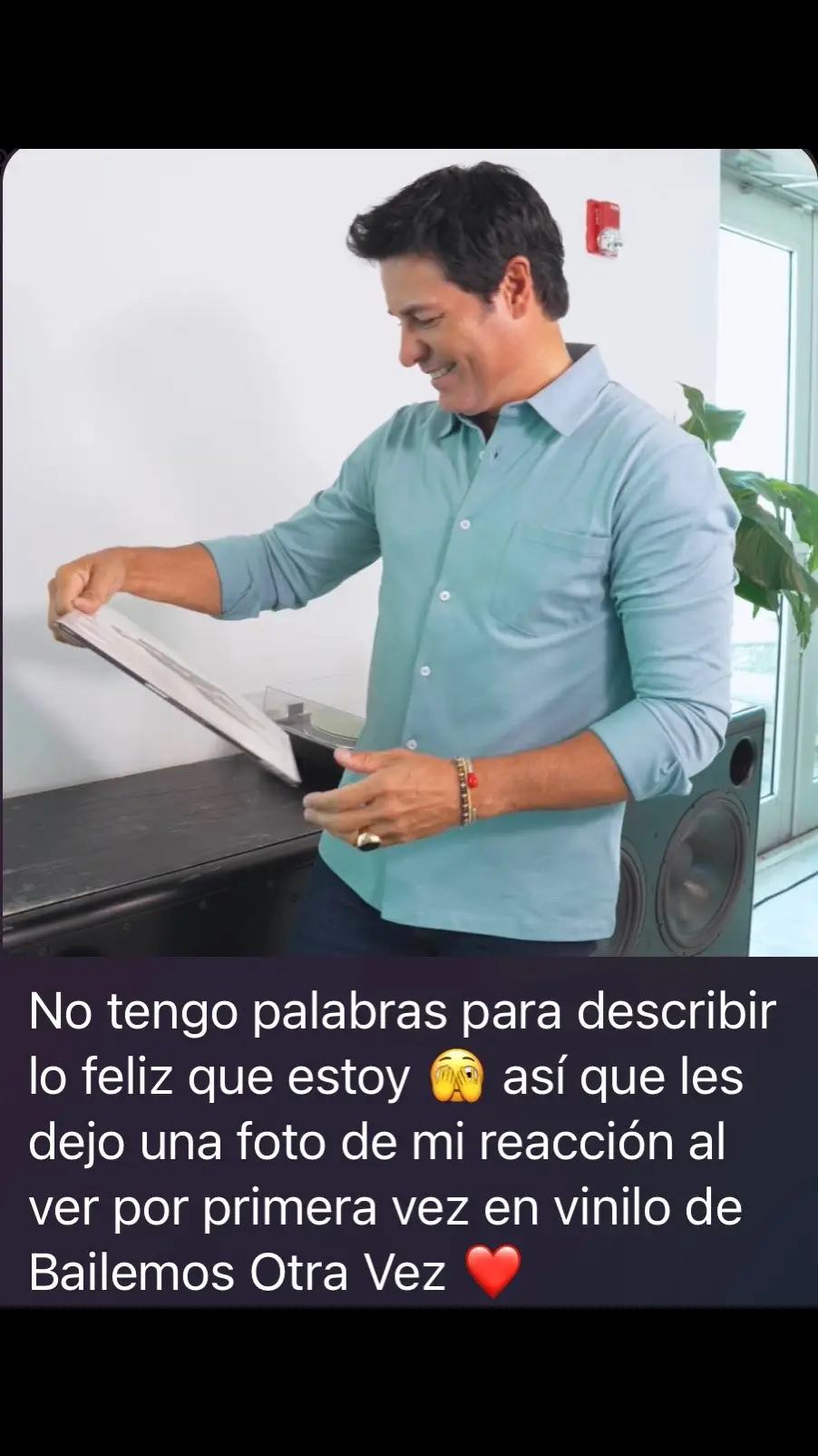 Repost historias de @chayanne…🥰 ….. …. …. …. #chayanne @chayanne @chayanneinternacionalfansclub   #vuelvechayanne #bailemosotravez #teamoypunto  #comotuyyo #QueremosGira #teamchayannechile #chayannefans #chayannenosama♥️ @sonymusicchile @chayanneteamecuador @chayanneargentina @chayanneteamitalia @chayanneteamcolombia @chayanneteam.esp @chayanneteammexico @chayanneteamvenezuelaa #bailandobachata #bailandoconchayanne #vuelvechayanne #necesitounsegundo #BailemosOtraVezTour 