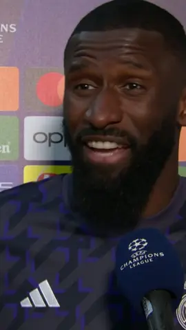 Antonio Rudiger on the differences between Harry Kane and Erling Haaland 👀🤖 #kane #haaland #realmadrid #bayern #championsleague #ucl #football #fyp #foryou 