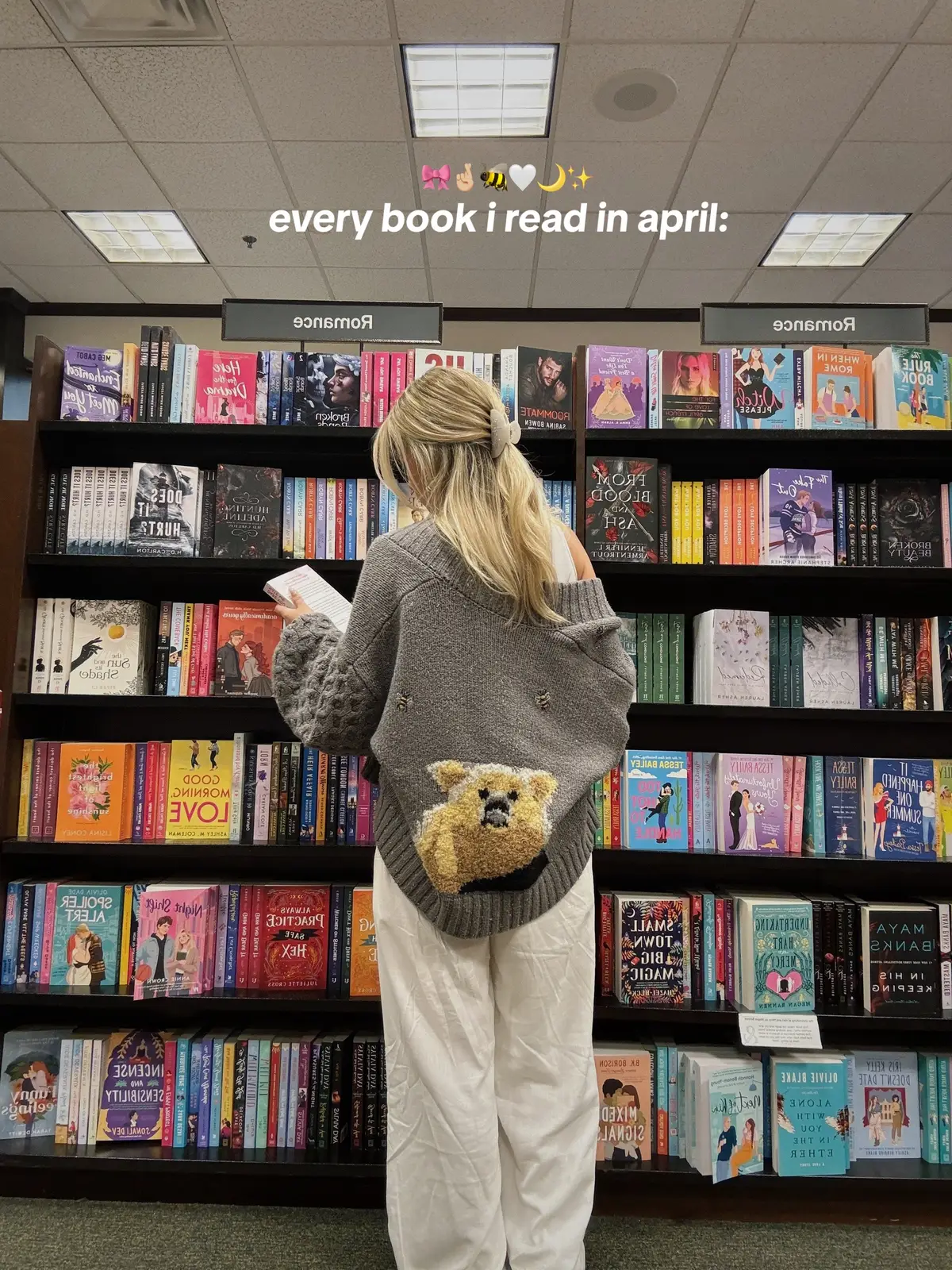 #aprilreads #aprilbooks #booksireadthismonth #booksilove #bookratings #everythingireadthismonth #emilyhenry #funnystory #abbyjimenez #boysoftommen 