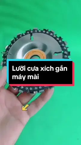 Lưỡi cưa xích gắn máy mài nè anh em #dungcutienich #dogiadung #tienich #xuhuong 
