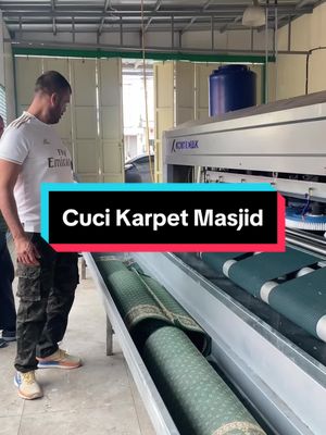 Proses  cuci karpet masjid... untuk informasi bisa langsung chat admin ya kak 😊 #jayacarpet #jayacarpetbandung #karpet #sajadahrollmasjid #cucikarpet #cucikarpetmasjid 